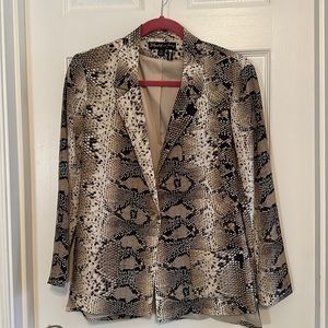 Elizabeth and James Silk Blazer for Bergdorf Goodman